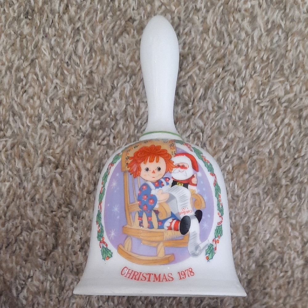 Vintage Christmas 1978 Kids Toy Bell